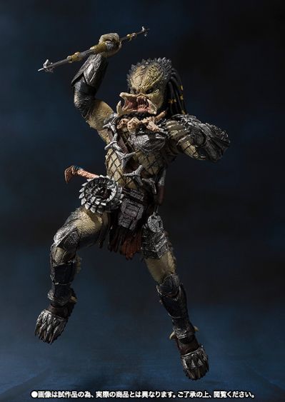 S.H.MonsterArts 异形大战铁血战士 独狼铁血战士 重装备