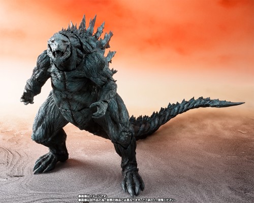S.H.MonsterArts  哥斯拉动画电影三部曲 哥斯拉：决战之都 地球哥斯拉