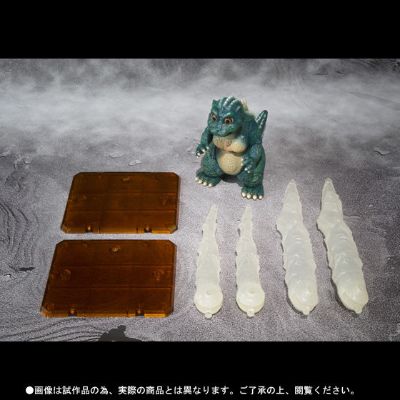 S.H.MonsterArts 小哥斯拉+结晶体套装