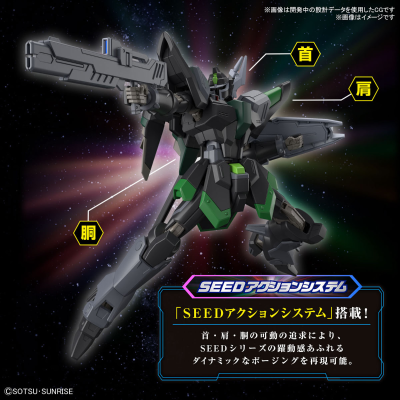 HG 1/144  黑骑士小队 暴恶（格里芬·阿尔巴莱斯特专用机）