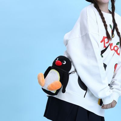 企鹅家族 毛绒收纳包