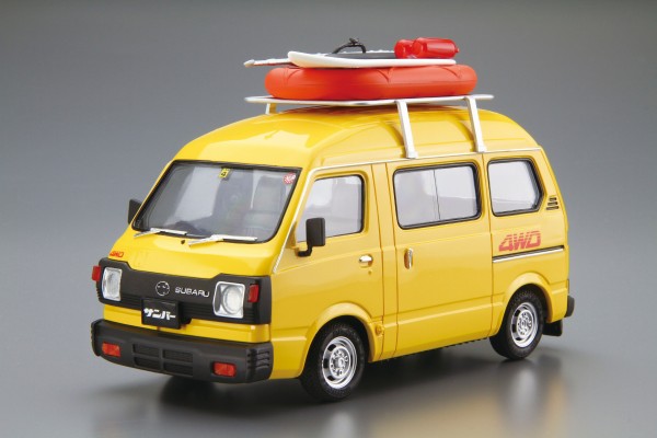 汽车模型系列 No.55 斯巴鲁 K88 Sambar 高顶 4WD 1980款