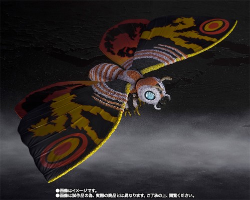 S.H.MonsterArts  哥斯拉大战魔斯拉 成虫魔斯拉+幼虫魔斯拉 特别配色