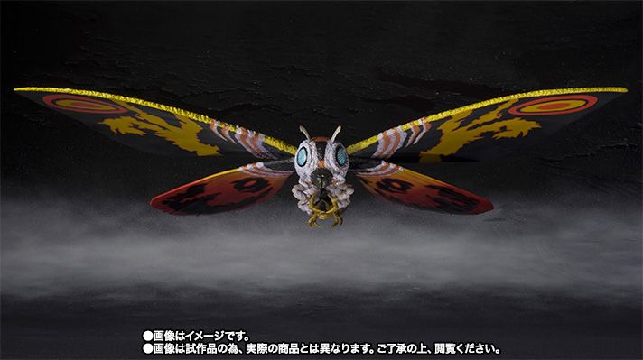 S.H.MonsterArts  哥斯拉大战魔斯拉 成虫魔斯拉+幼虫魔斯拉 特别配色