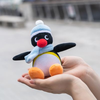 企鹅家族 慢回弹掌上玩偶