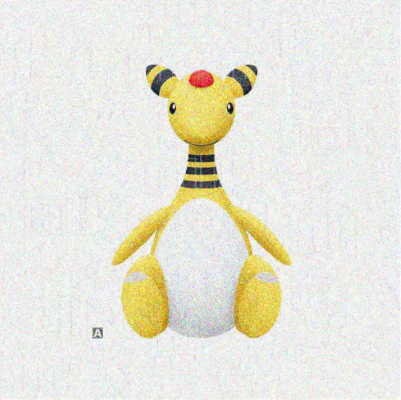 宝可梦 大毛绒玩偶 电龙