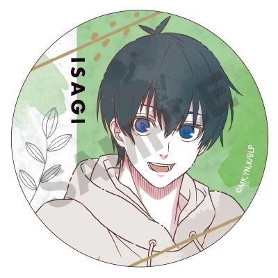 蓝色监狱 徽章盲盒 晕染色