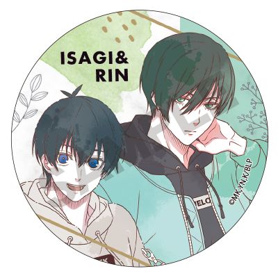 蓝色监狱 徽章盲盒 晕染色