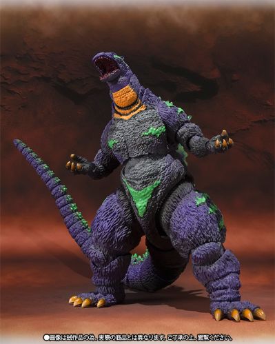 S.H.MonsterArts 哥斯拉 feat. EVA-01