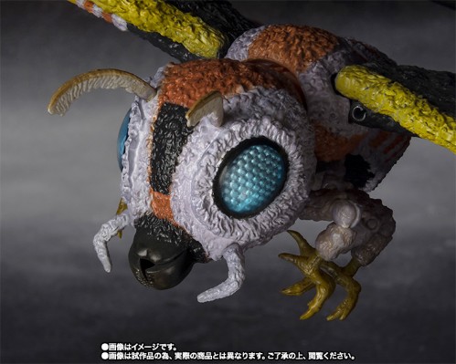 S.H.MonsterArts  哥斯拉大战魔斯拉 成虫魔斯拉+幼虫魔斯拉 特别配色
