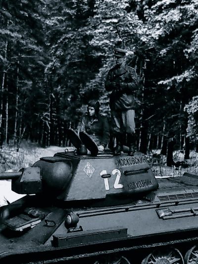 35059 苏联 T34/76 中型坦克 1943年型