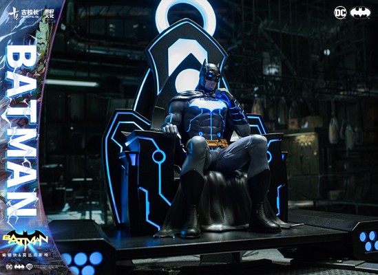 蝙蝠侠 与 莫比乌斯椅 合金载具手办