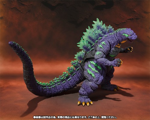S.H.MonsterArts 哥斯拉 feat. EVA-01