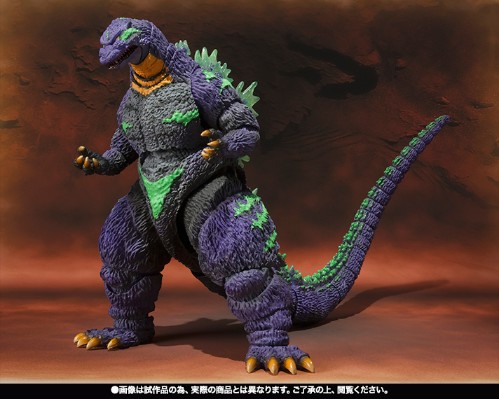 S.H.MonsterArts 哥斯拉 feat. EVA-01