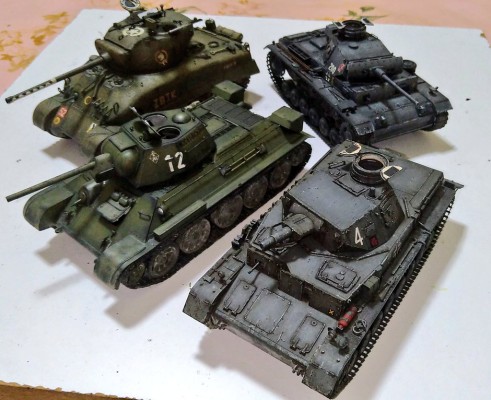 35059 苏联 T34/76 中型坦克 1943年型