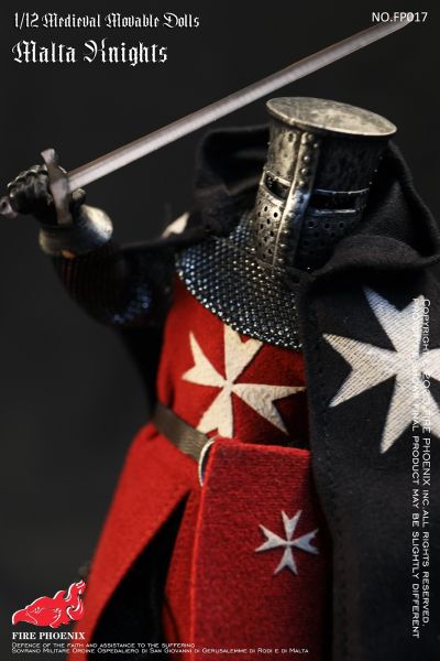 FP017 压铸合金 中世纪马耳他骑士