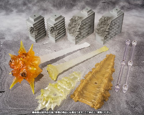 S.H.MonsterArts 哥斯拉配套特效件2