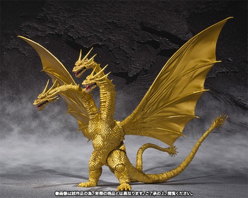S.H.MonsterArts 哥斯拉大战基多拉 基多拉 特别配色
