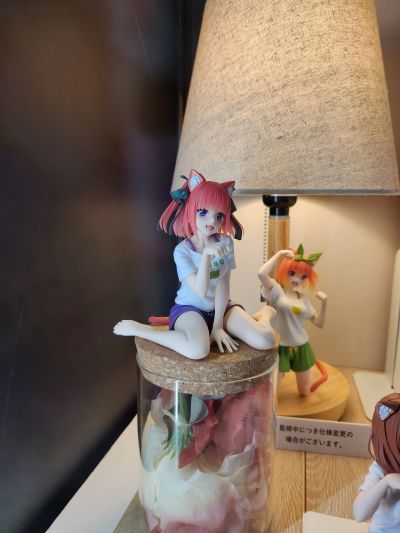 Desktop Cute 五等分的新娘∬ 中野四叶~猫咪居家服~