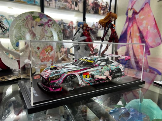 GOOD SMILE Racing 痛车1/18 初音未来 AMG 2020 SUPER GT Okayama Test Ver.