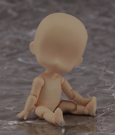 粘土娃 素体 1.1 小孩 （古铜色）