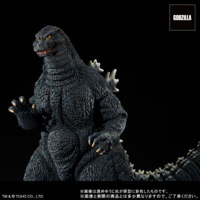 东宝30厘米系列 酒井裕司造型杰作 哥斯拉大战机械哥斯拉2 哥斯拉1993 铃鹿山中的英姿