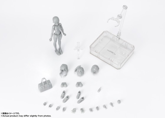 S.H.Figuarts 女性素体 校园生活主题 豪华套装（灰色款）
