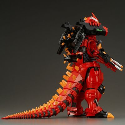 东宝30厘米系列 哥斯拉大战新世纪福音战士 3式机龙（2003版）重武装型 EVA2号机配色