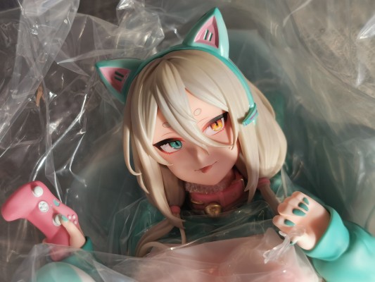 游戏猫娘 白