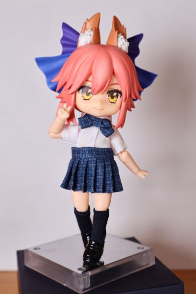 粘土娃 服装套组 制服外套:女孩（藏青色/粉红色）