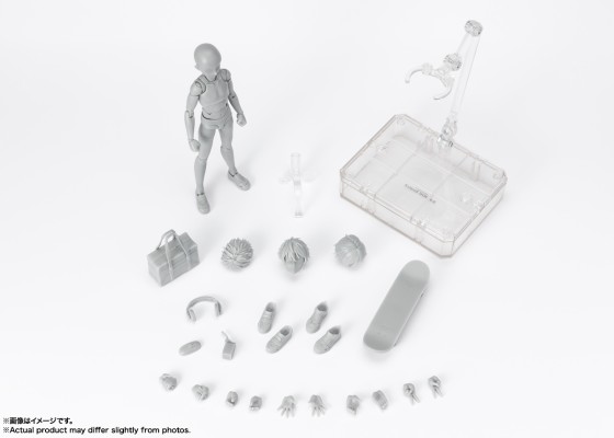 S.H.Figuarts 男性素体 校园生活主题 豪华套装（灰色款）