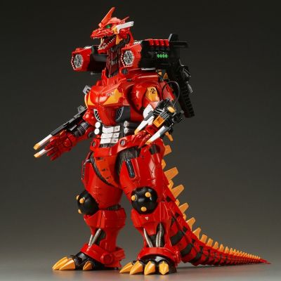 东宝30厘米系列 哥斯拉大战新世纪福音战士 3式机龙（2003版）重武装型 EVA2号机配色