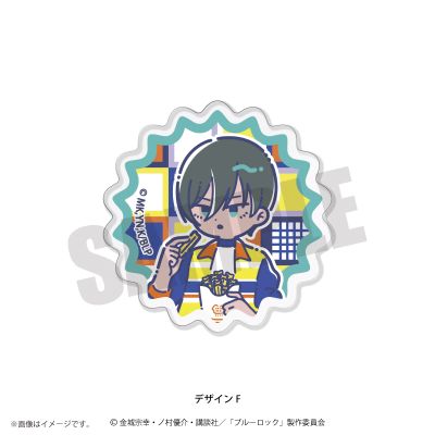 蓝色监狱xMINISTOP Retopopu 亚克力贴纸 盲盒