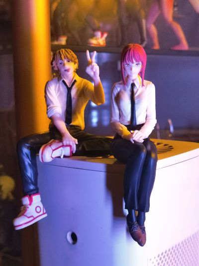 链锯人 小坐系列 奖品人偶   淀治