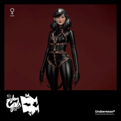 MODERN GALS系列 1/6 收藏级可动人偶“ 猫女”DOMDOM