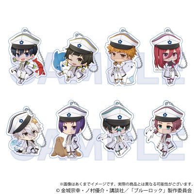 蓝色监狱 海军系列 亚克力挂件盲盒
