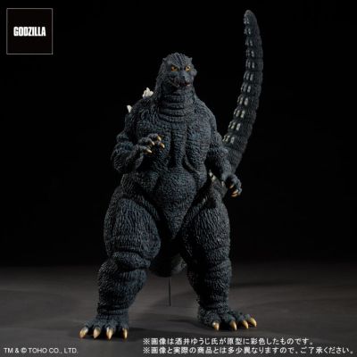东宝30厘米系列 酒井裕司造型杰作 哥斯拉大战机械哥斯拉2 哥斯拉1993 铃鹿山中的英姿