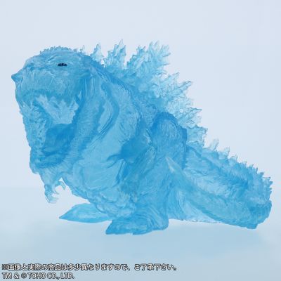 Q版拟真 地球哥斯拉 限定蓝色透明板