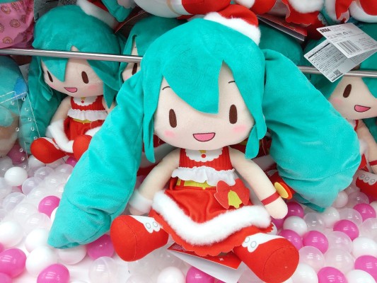 软绵绵玩偶 初音未来 圣诞节2023 L尺寸