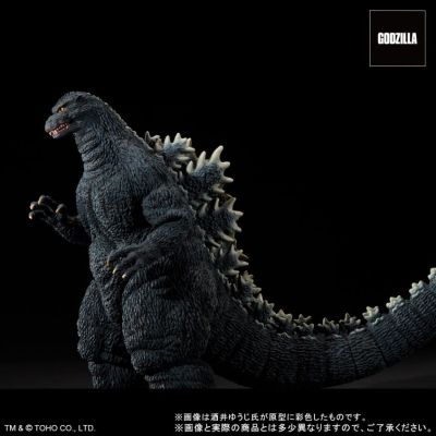 东宝30厘米系列 酒井裕司造型杰作 哥斯拉大战机械哥斯拉2 哥斯拉1993 铃鹿山中的英姿