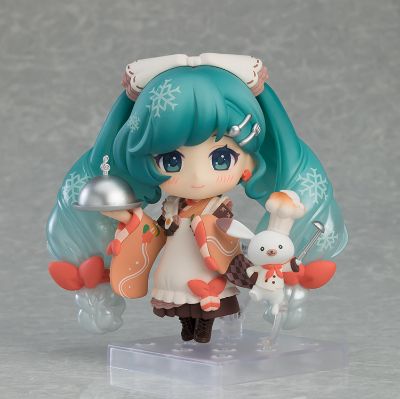 粘土人#2339 初音未来系列 雪未来 冬天的佳肴