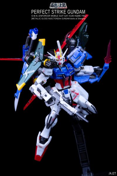 RG 1/144 完美强袭[机械光泽注塑版] 高达动客上海限定款