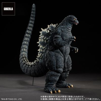 东宝30厘米系列 酒井裕司造型杰作 哥斯拉大战机械哥斯拉2 哥斯拉1993 铃鹿山中的英姿