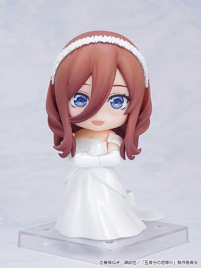 粘土人#2374 五等分的新娘∽ 中野三玖 婚纱