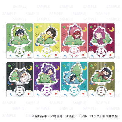蓝色监狱 Q版恐龙系列 迷你卡通亚克力立牌