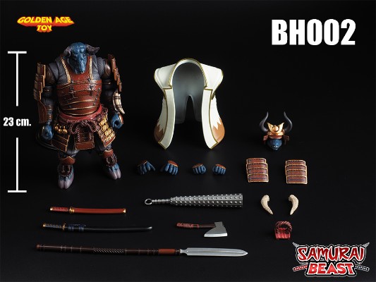 BH002 Samurai Beast Bone Horn 暗中部队