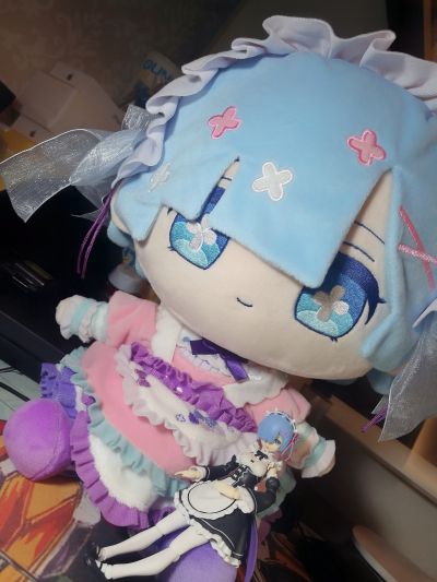 Re：从零开始的异世界生活 软绵绵洛丽塔毛绒 蕾姆