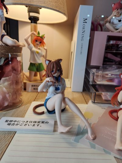 Desktop Cute 五等分的新娘∬ 中野四叶~猫咪居家服~