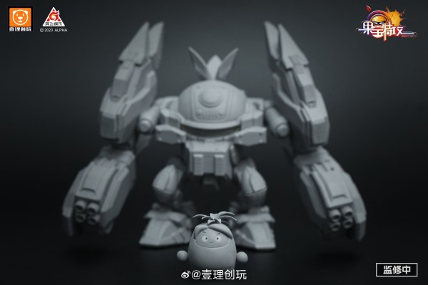 果宝特攻拼装机甲系列模型 菠萝战宝