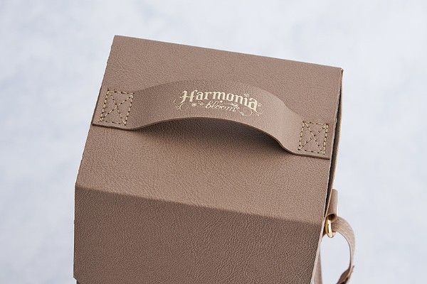Harmonia bloom 手提箱（米灰色/粉红色/绿色）